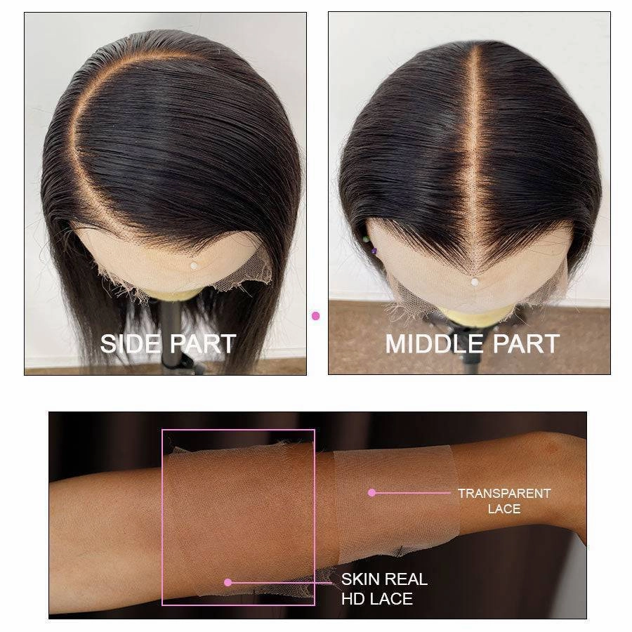 USA Shipping | 250% Density 13X6 HD Lace Front Wigs Straight