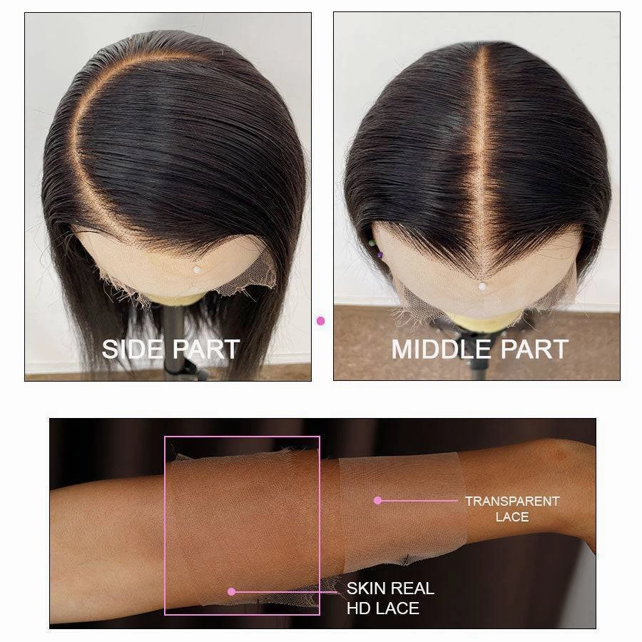 USA Shipping | 250% Density 13X6 HD Lace Front Wigs Straight