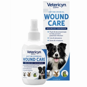 Vetericyn All Animal Wound & Skin Ca Hypochlorous Acid Dog Remedies