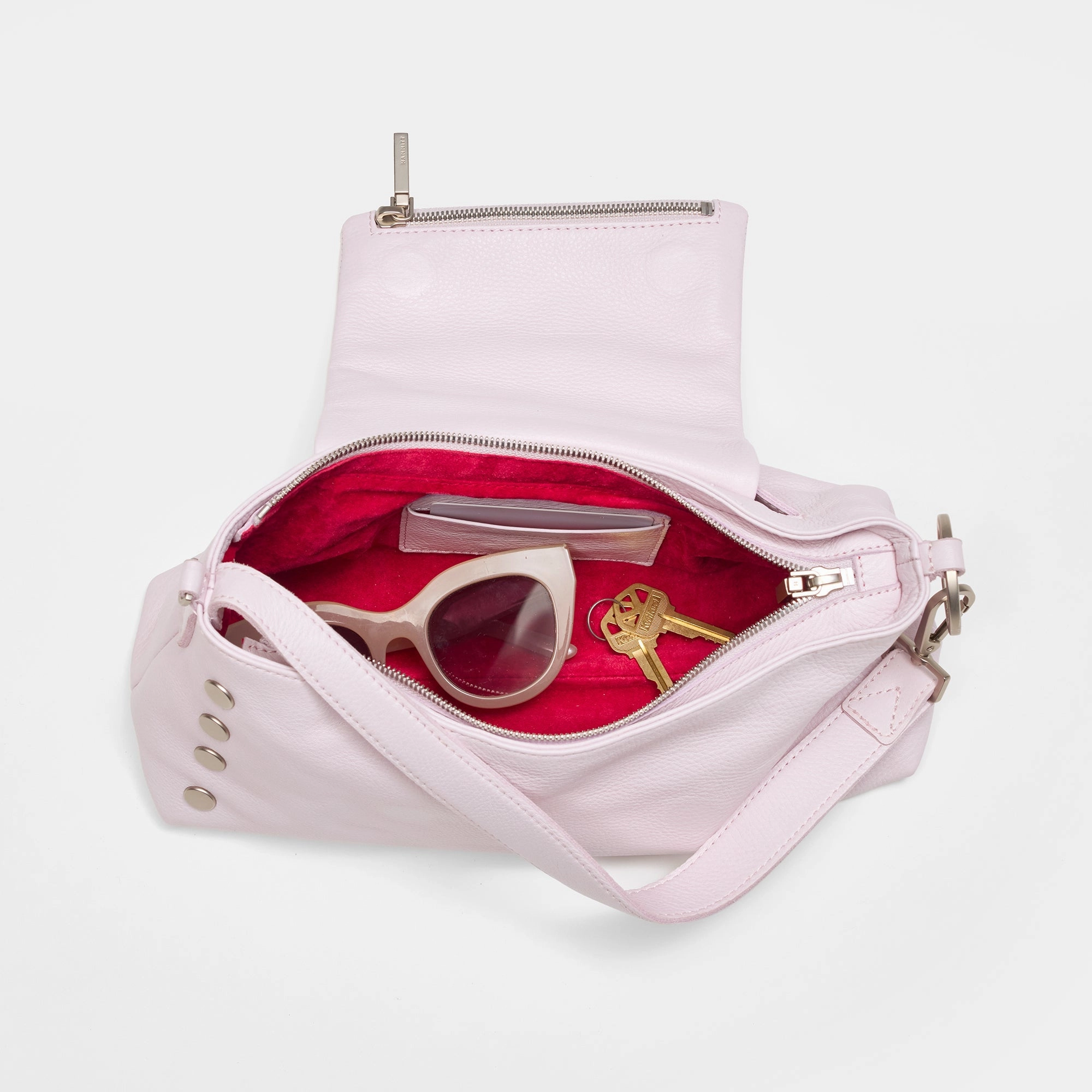 VIP Satchel | Pastel Lilac/Brushed Silver