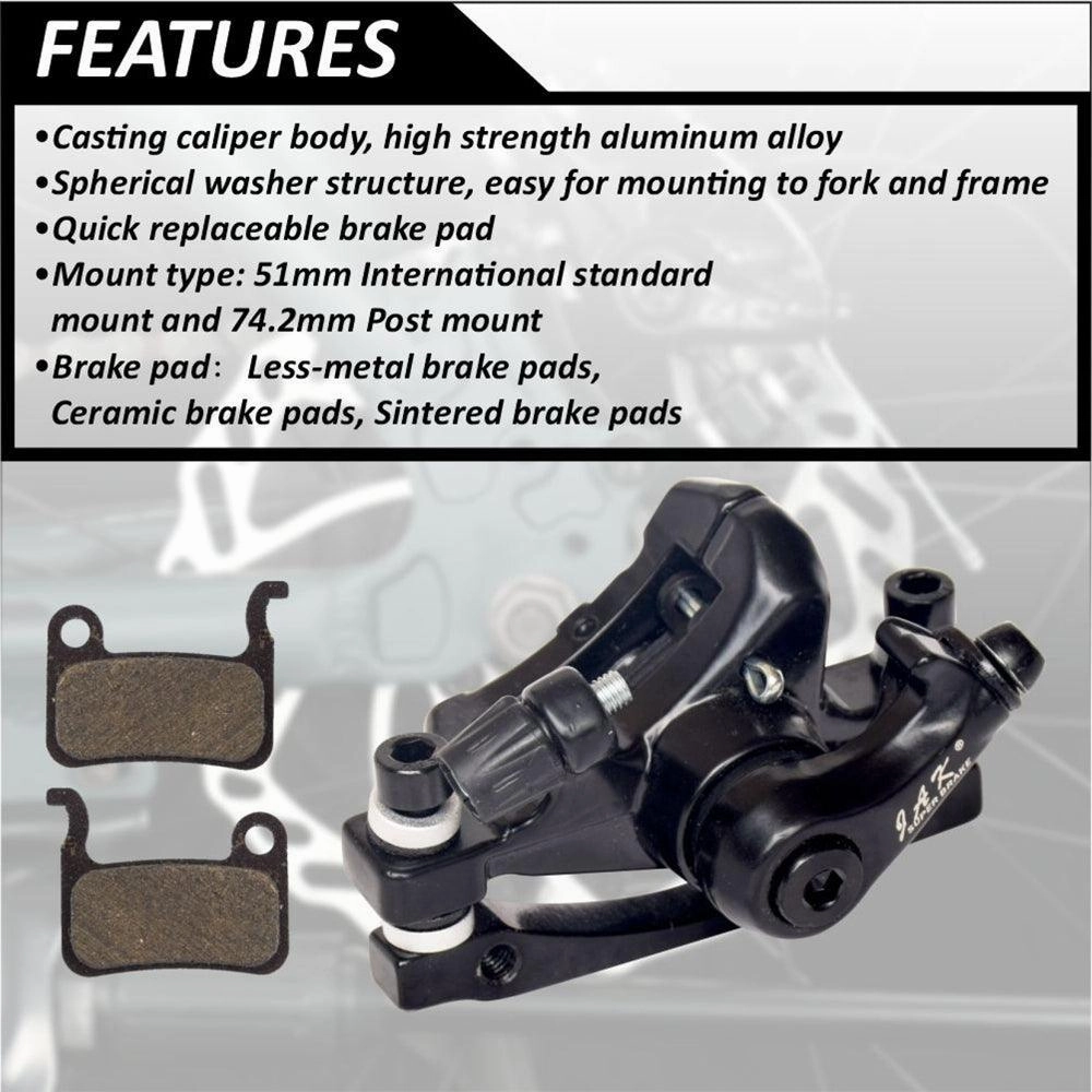 VIVI Bike JAK-7 Mechanical Disc Brake Calipers