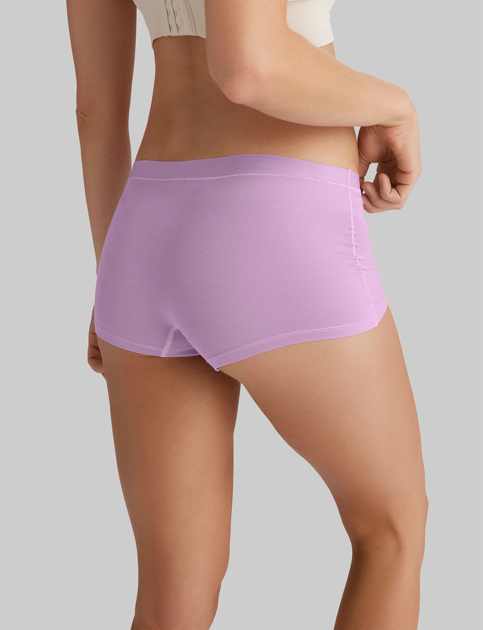 Women's Second Skin Boyshort (6-Pack)