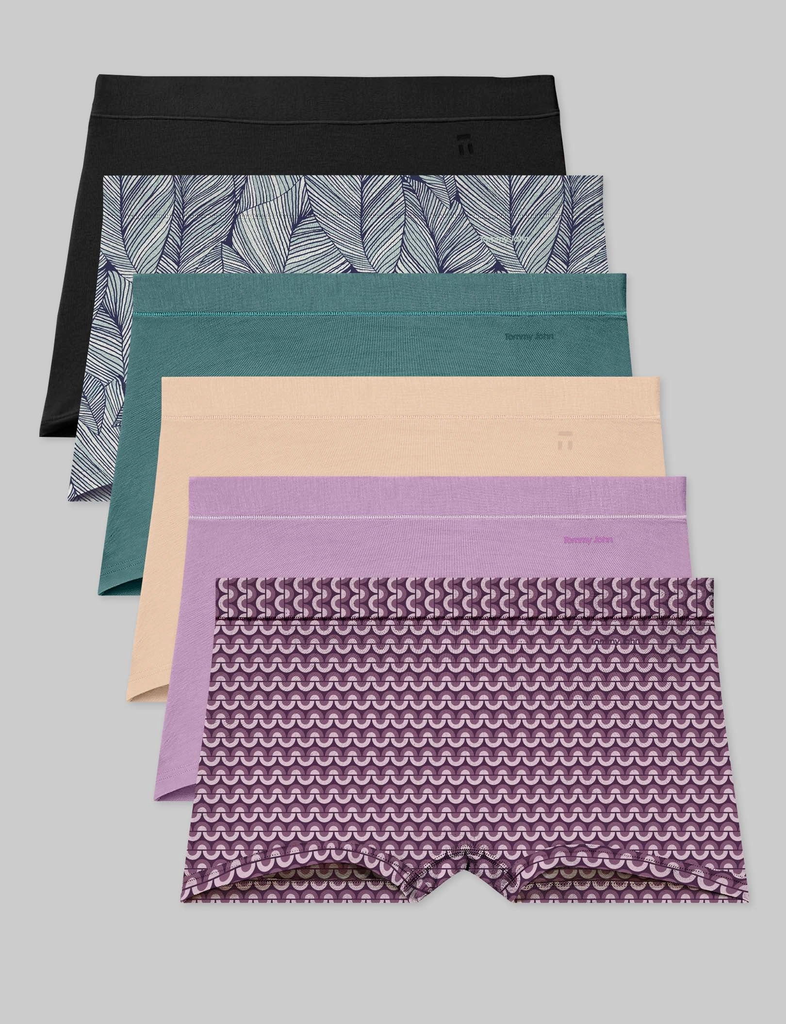 Women's Second Skin Boyshort (6-Pack)